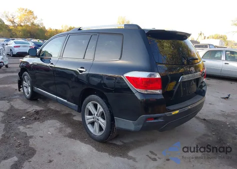 2012 Toyota Highlander Limited V6 from USA, damaged, VIN 5TDYK3EH3CS052589